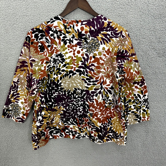 Christopher & Banks Open Front Cardigan Womens Small Purple Boho Whimsigoth - Picture 3 of 7